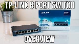 TP-Link TL-SG108 - This Cheap Switch Just WORKS!