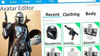 MAKING MANDALORIAN a ROBLOX ACCOUNT (Fortnite)