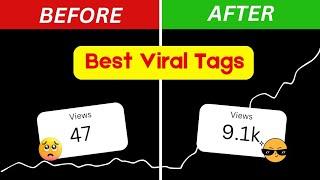 How to find BEST VIRAL TAGS for Youtube video in 2024 | 100% Video Viral