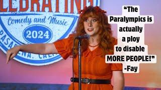“The disabled agenda is live and at play!” - Fay Kanevsky Live at the Ice House
