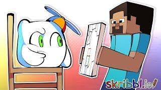 Skribbl.io but I can't stop drawing Minecraft things - Skribbl.io Funny Moments