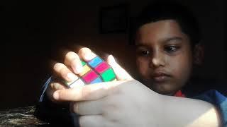 I'm going to do the red side of a rubix cube