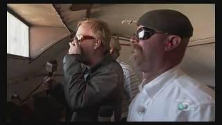 Mythbusters destroying a car