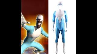 Takerlama Frozone Cosplay Costume Adult Child-The Incredibles $68 Free Shipping