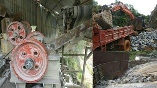 Amazing Stone Crusher Plant Working | Stone Crusher Machine