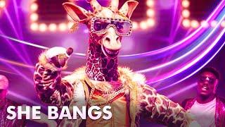 Giraf - ‘She Bangs’ | The Masked Singer | Seizoen 4 | VTM