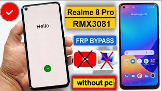 Bypass Realme 8 Pro Frp Lock Without Pc! Easy Hard Reset Hack - Totally Free!