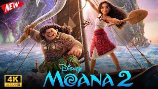 Moana 2 Full Movie (2024) | Dwayne Johnson, David Fane, Mareva Galanter, April Darby -Facts & Review