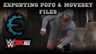 WWE 2K16: Extracting Pofos & Movesets with Cheat Engine