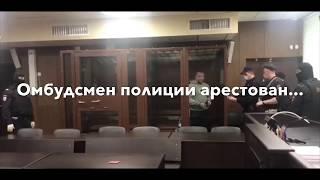 Омбудсмен полиции арестован. Тверской суд взял под стражу Владимира Воронцова по требованию..полиции