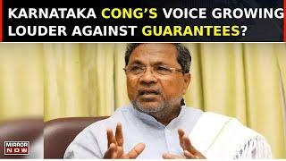 Karnataka Freebies War: Congress Leaders Press CM Siddaramaiah to Scrap Freebie Guarantees