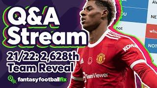 FPL 22/23 I TEAM REVEAL Q&A STREAM I Fantasy Premier League 22/23
