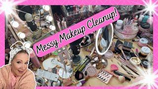 Let's Cleanup My Makeup! It Got a Little Messy!