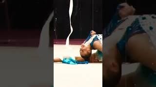 Alina Harnasko ribbon #rhythmicgymnastic #gym #shortvideo #youtube #youtubeshorts