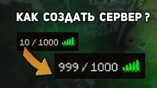 Как Создать Сервер Minecraft за 5 минут? Готовая Сборка Сервера Майнкрафт