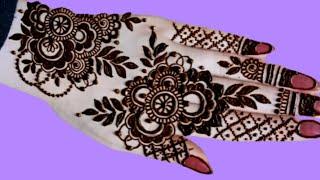 Very beautiful stylish front hand mehndi design | easy arabic mehndi | mehndi ka design | Mehndi