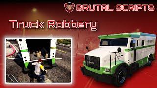 FiveM Truck Robbery [ESX & QBCore/QBOX] | Brutal Scripts