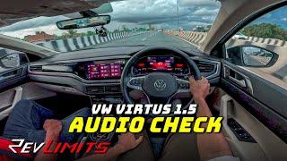 2024 VW Virtus Audio Check | 1.5L TSI GT PLUS DSG | POVDrive#189 | RevLimits | #virtus2024 #virtusgt