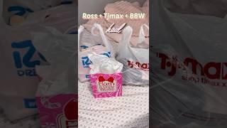 haul time️ #haul #ross #tjmaxx #bathandbodyworks #retailtherapy #fall #itgirl #thatgirl #kpop