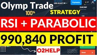 Olymp Trade - RSI Strategy | Olymp Trade 1 Min Strategy 2023 | OlympTrade Free Signals - O2help