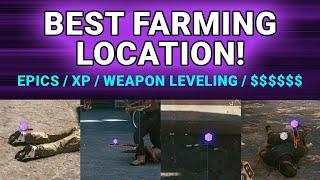 Best XP/Weapon Leveling, Epic & Money Farming Location in Cyberpunk 2077