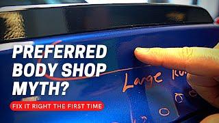 Should you use the Bodyshop your Insurance Company Recommends?