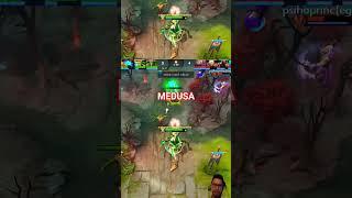 7.39 - OMg Medua 1 vs 2 Ganker  #dota2 #dota2short #shorts