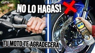 7 ERRORES QUE TODOS COMETEN CON SU MOTO!