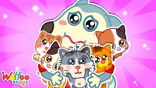 Little Fluffy Kitty - Pet Care Song | Kids Songs & Nursery Rhymes @WolfooFamilySongs