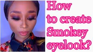 How to create a Smokey eyelook?! Beginner friendly | Londy Dlomo