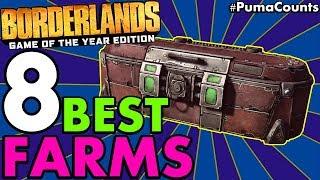 Top 8 Best Farming Spots for Loot in Borderlands 1 Remastered (Boss and Chest Locations) #PumaCounts