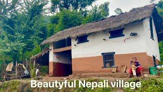 Village life Nepal || beautiful Western Nepal village life || rural Nepal