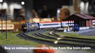 Вид из кабины машиниста / View from the train cabin / Оригинальный звук