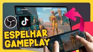 CAPTURE A GAMEPLAY DO SEU CELULAR NO TIKTOK LIVE STUDIO/OBS - JOGUE NO CELULAR, FAÇA LIVE PELO PC!