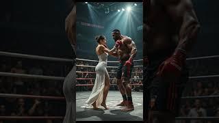 Tiny Girl vs Huge Black MMA Fighter  | Unbelievable Fight! #kungfu #kungfumaster #mma