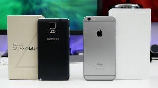 Apple iPhone 6 Plus vs Samsung Galaxy Note 4 - Ultimate Comparison!