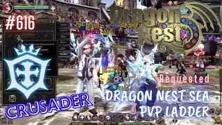 #616 Crusader With Skill Build Preview ~ Dragon Nest SEA PVP Ladder -Requested-