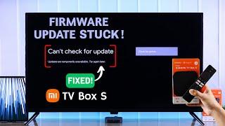 Xiaomi Mi TV Box No Updating Firmware? - Fixed System Software!