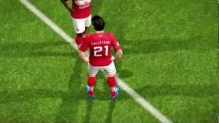 СПАРТАК В ЛИГЕ ЧЕМПИОНОВ все голы! (PES 2013)