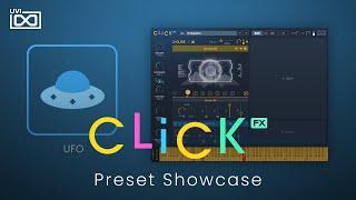 UVI Click - Preset showcase (Foley - Sound Design - Music)