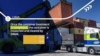 Container Treatment Process for BMSB Season