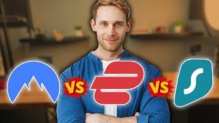 ExpressVPN vs NordVPN vs Surfshark – сравнение лучших VPN 2024 года