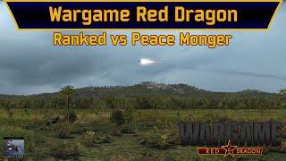 Wargame: Red Dragon - 1vs1 Ranked vs Peace Monger - Red Mech on Plunjing Valley