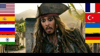 "And so... we shall go to war" in different languages (Pirates of the Caribbean3)