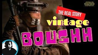 StarWars Boushh Bounty Hunter  - Original Vintage Toy Review and Back Story