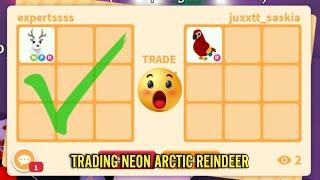 What People Trade for NEON ARCTIC REINDEER | Roblox Adopt me!