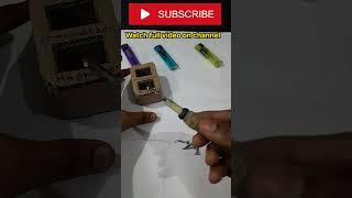 cardboard demagnetizer and magnetizer #diy #shortsvideo #viralvideo