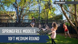 INTRODUCING: The Medium Round Springfree Trampoline | Springfree Models