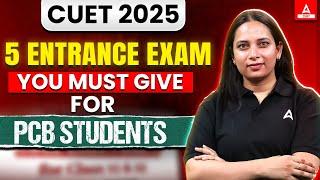 TOP 5 Entrance Exam for PCB Students  Exam Other Than NEET | Alternative of MBBS