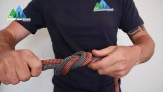 The Mountaineering Company | Tying Ropes Together for abseiling / rappelling.